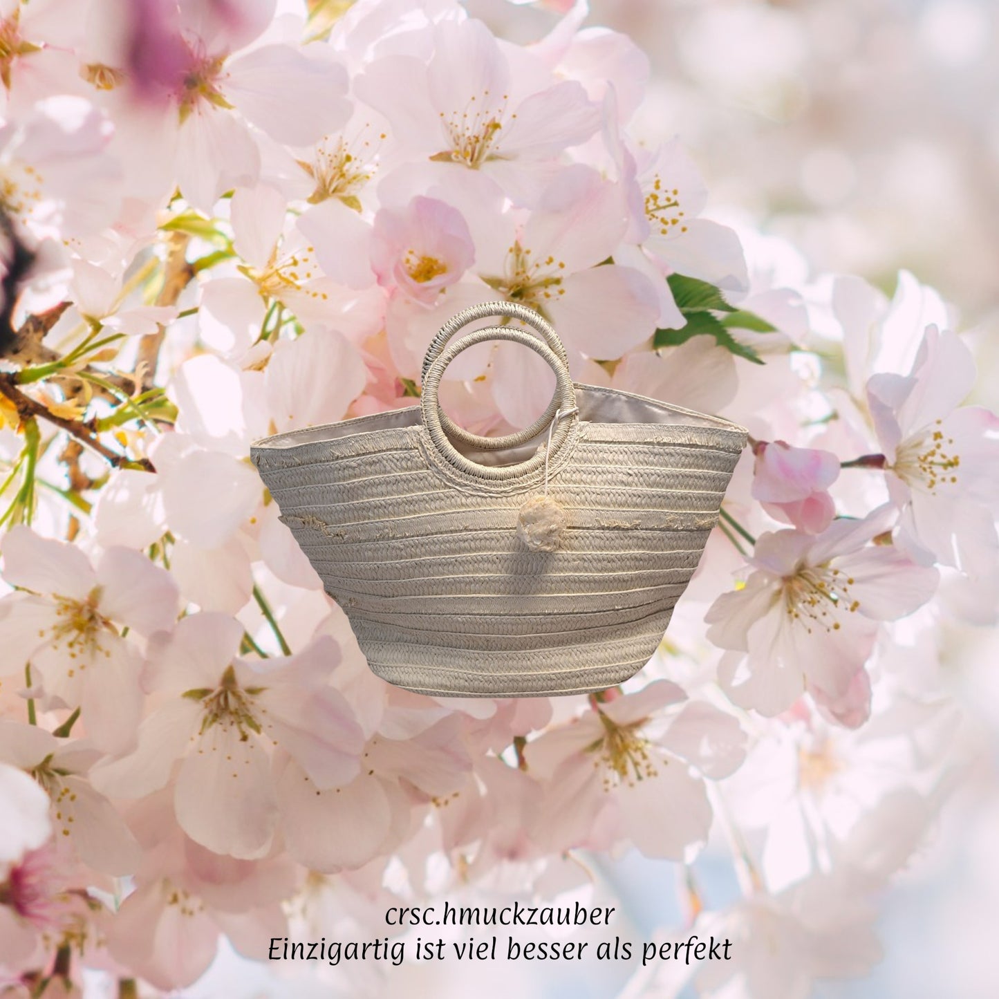 Basttasche "Sol" Einkaufstasche