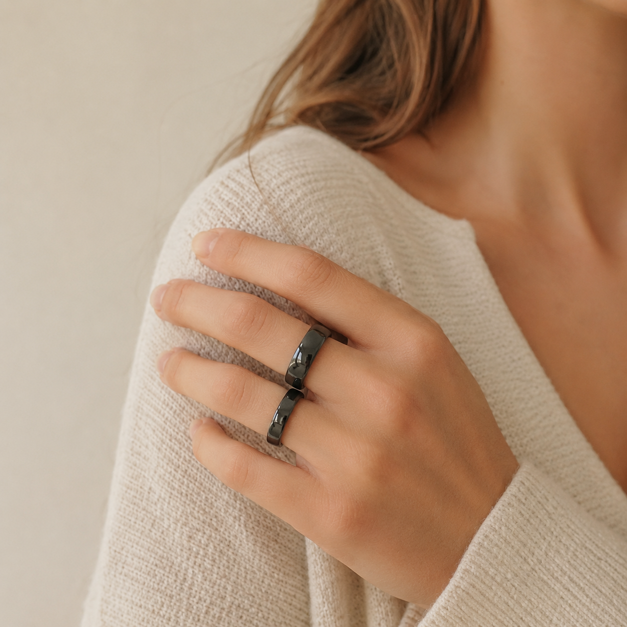 Hämatitringe „Stärke &  Stil“ – Klarheit in Form gebracht