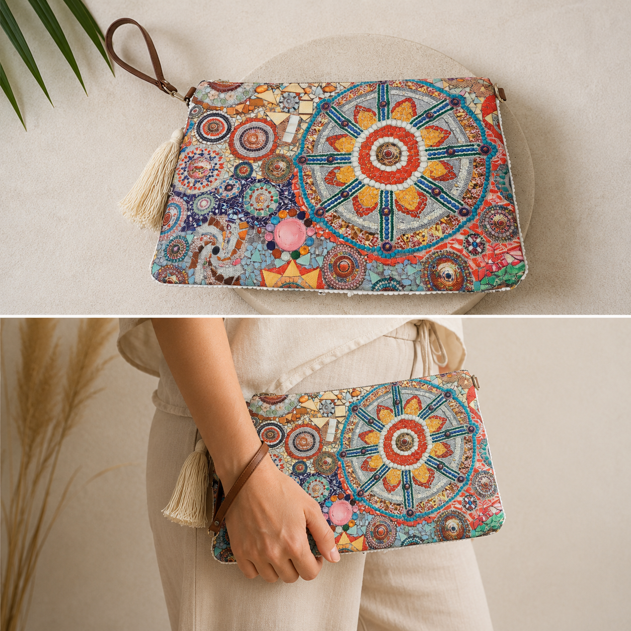 Tasche "Luzia"– Farbe trifft Eleganz