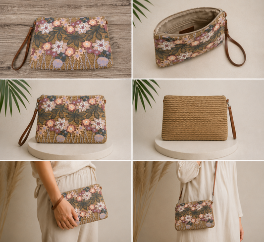 Clutch „Rosalie“ – Zarte Spitze, starker Auftritt