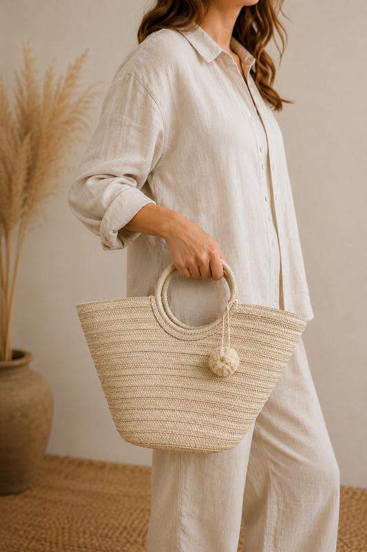 Basttasche "Sol" Einkaufstasche