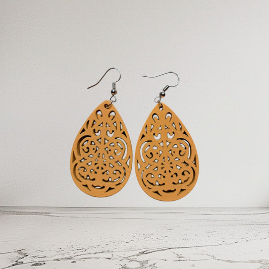 Holzohrringe „Lina“ – Natürlich leicht, stilvoll anders